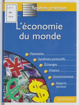 cover image of L'Économie du monde